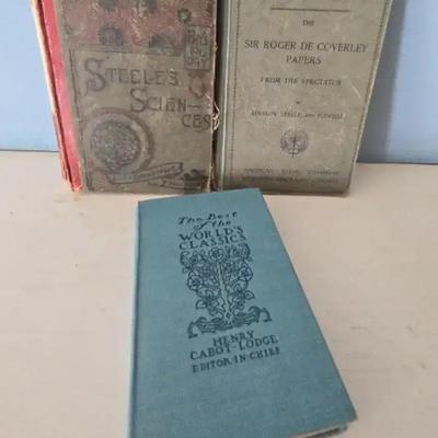 Hygienic Physiology & Other Antique Books
