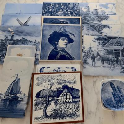 Pyramide Delft Holland Ceramic Wall Tile & Others