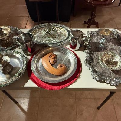 Godinger Silver Tray Silver plated / ep Varieties — See Pictures 