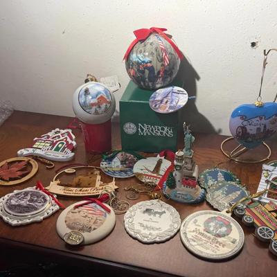 Cape Cod And Other Collectible Souvenir Ornaments