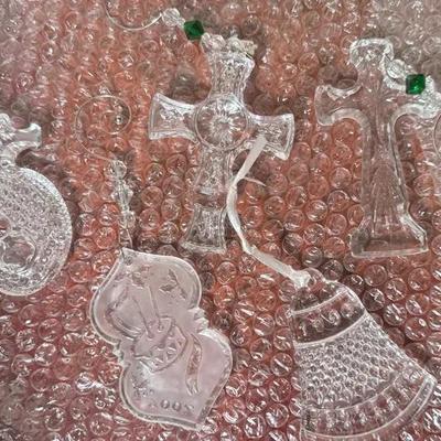 Collection of Waterford Crystal Ornaments (5 Pieces)