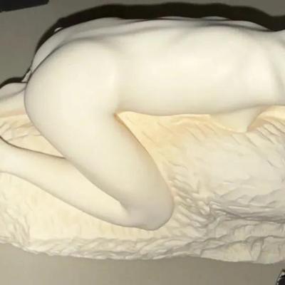 Replica of Auguste Rodin’s La Danaïde – Reclining Nude Sculpture