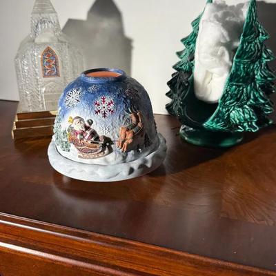 Christmas Decor And Avon Collectable