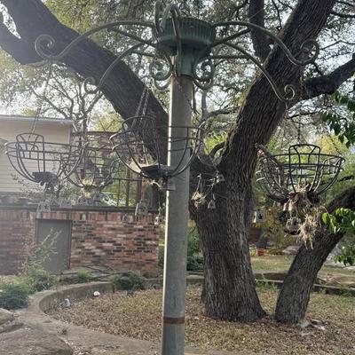 Vintage Metal Hanging Floral Baskets (6 )