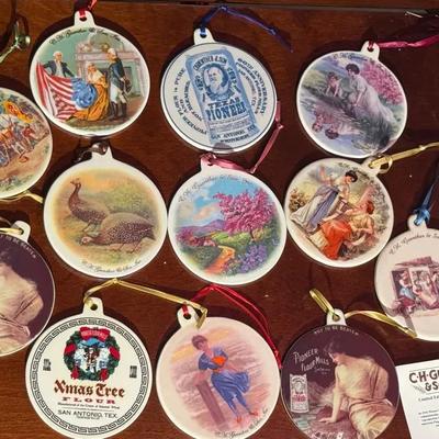 C.H GUENTHER Limited Edition Ornaments 