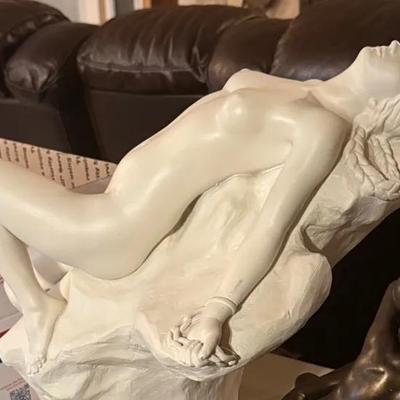Replica of “Andromeda” by Daniel Chester French – White Cast Sculpture