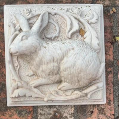 Carruth Studio Rabbit Plaque (1992
