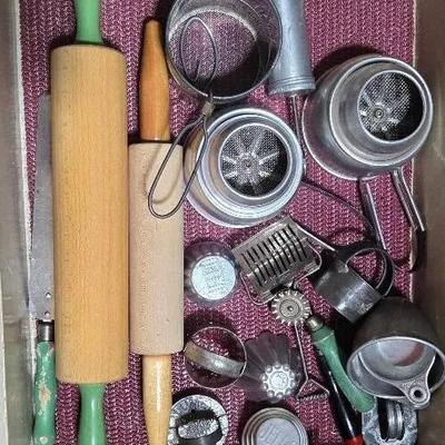 Vintage Baking Utensils