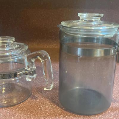 Vintage Pyrex Flameware Coffee Pots