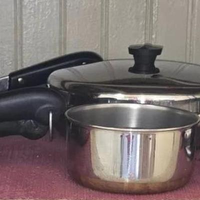 Copper Bottom Revereware Pots And Pans