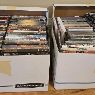 Movies And CDs Mostly Western