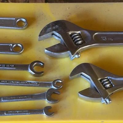 Craftsman Crescent Wrenches and Regular Wrenches