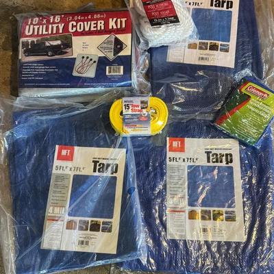 Brand New Tarps and More!