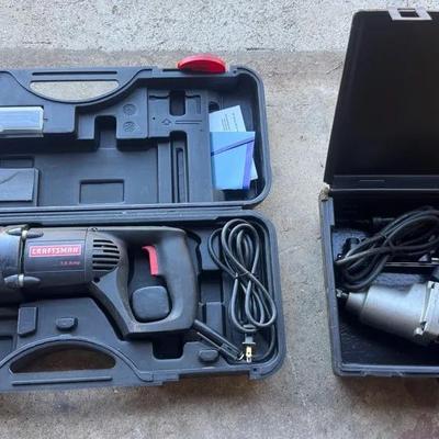 Craftsman Reciprocating Saw and Impact Wrench