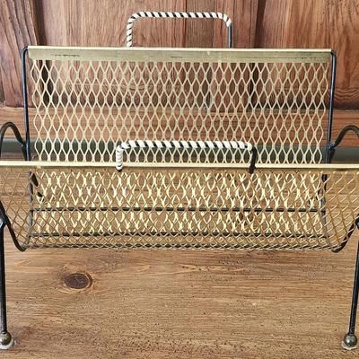 MCM Wire Magazine Rack