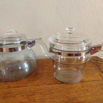 Vintage Pyrex Top Pot For Double Pot / Tea/ Coffee Pot