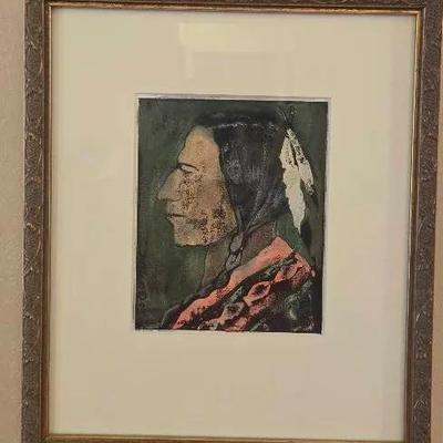 "Green Facing West" Original Art By NT Klass