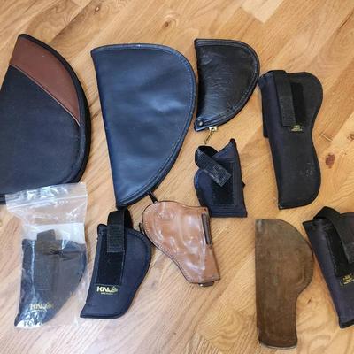 Mystery Lot Of Small Arms Holsters