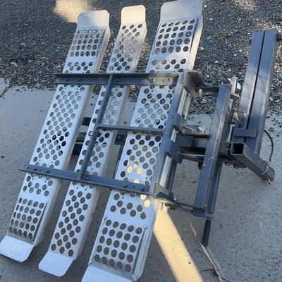 Silver Star Hitch Mounted Mobility Scooter Lift