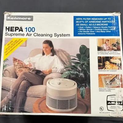 Kenmore HEPA 100 Supreme Air Cleaning System