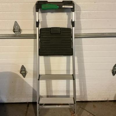 Gorilla 3-Step Aluminum Folding Ladder
