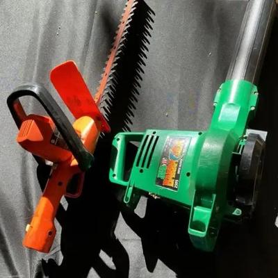 Lot of Yard Tools – Leaf Blower and Electric Hedge Trimmer (untested)