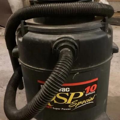 Shop-Vac QSP 10-Gallon Wet/Dry Vacuum – 3.5 Peak HP