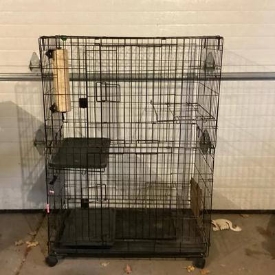 Pet Crate, Carrier, and Tunnel Set