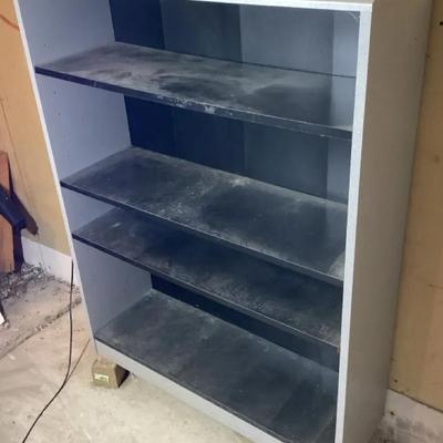 Heavy-Duty Three-Shelf Storage Unit