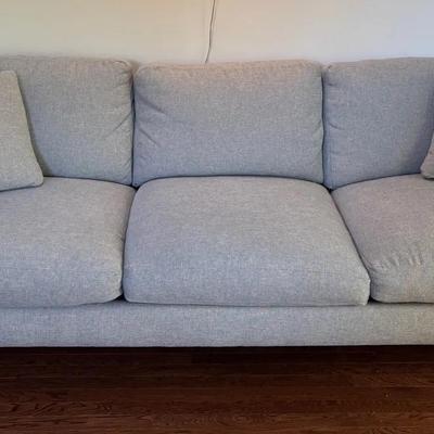 Modern Style Three Cushion Seat Sofa