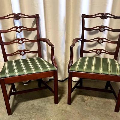 Pair Of Matching Chippendale Style Chairs