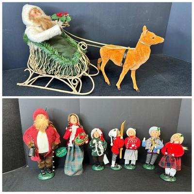 Byer’s Choice 7 Pc Carolers Lot