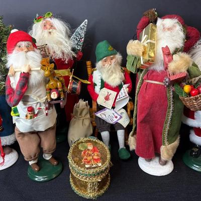 Byers’ Choice Dolls- Santa Collection