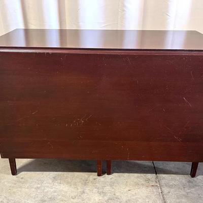 Mahogany Drop-leaf Table