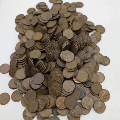 4 Pounds Of Wheat Pennies