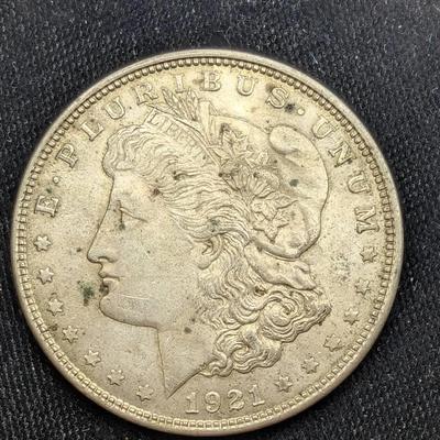 1921 Morgan Silver Dollar