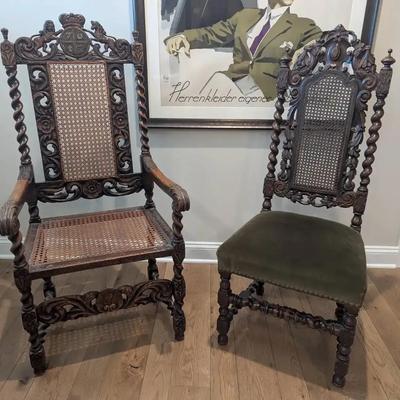 Jacobian Arm Chair & Dining Chair