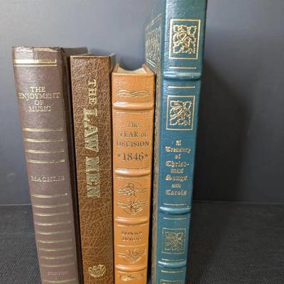 4 Collectors Edition Books...Easton Press