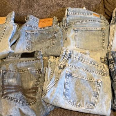Jeans - Aeropostale, Abercrombie, Express, Club Room, London Jean - 8 Pair Denim Pants