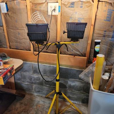 Sale Photo Thumbnail #57: Twin Head  Adjustable Shop Lamps