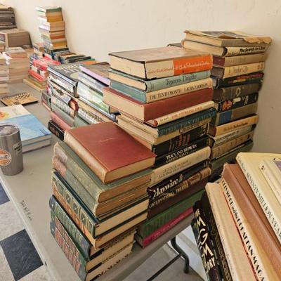 Books, lots of them, some collectible ones here!