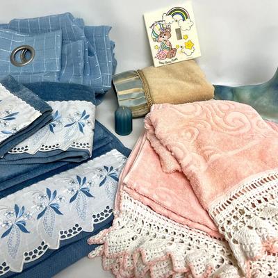 Blue Panels, Towels, & More