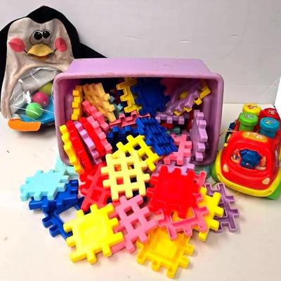 "Little Tikes" Waffle Blocks, "Vtech" Truck, and More