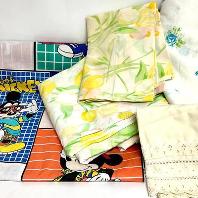 “Pacific” Mickey Flat Sheet, &  More