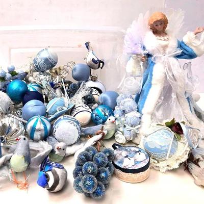 White and Blue Christmas 