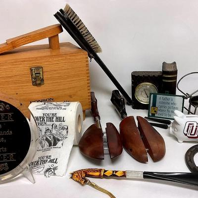 “Robson” Shoe Shine Kit, & More