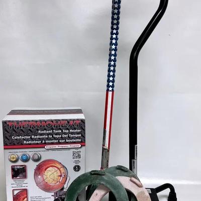 Propane Tank, Walking Sticks, & More
