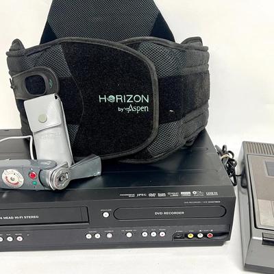 “Honeywell” Flash, VHS/DVD Player, & More