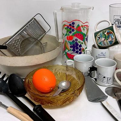 “Anchor Hocking” Bowl, Mugs, & More