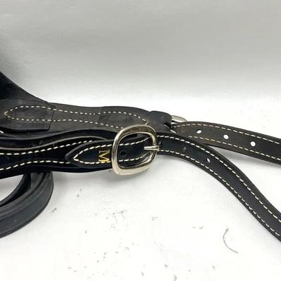 Leather Dog Collar & Leash